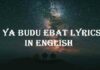 you budu ebat English blew up on TikTok