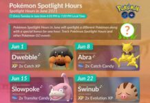 Pokemon Go June 29 Spotlight Hour