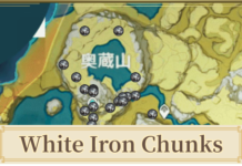 List Of White Iron Chunks Location