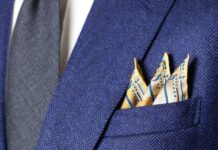 size of a pocket square