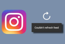 Instagram Couldn't Refresh Feed