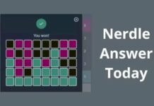 Today’s Lewdle: Hints and Answer