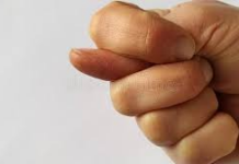 Chinese middle finger