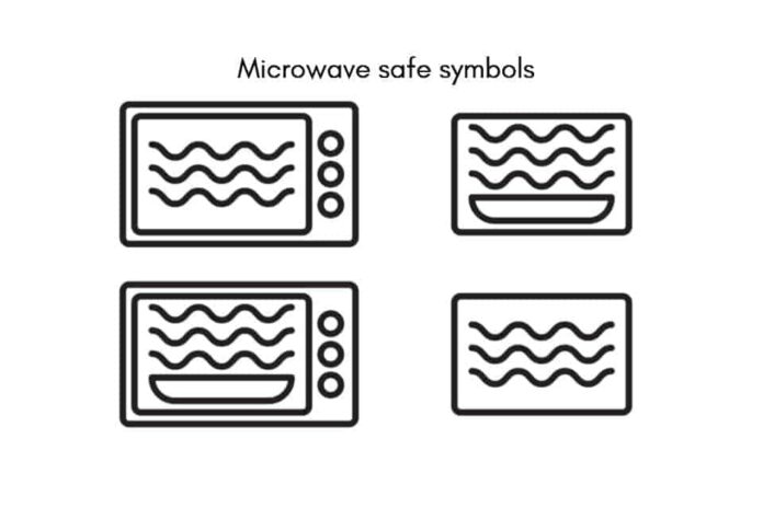 microwave safe symbol