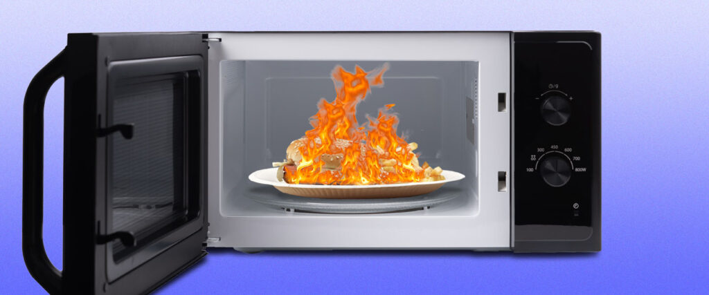 can you microwave paper plate
