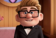cartoon characters with glasses