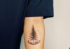 PINE TREE TATTOO