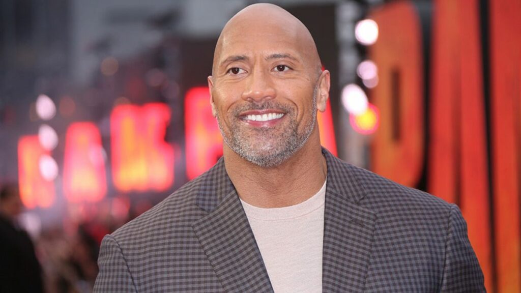Dwayne "The Rock" Johnson, at six ft. 5 in.