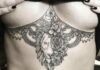 Under Breast Tattoo