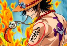 ONE PIECE ACE TATTOO