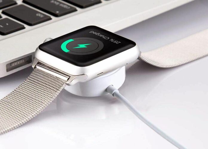 how to charge apple watch