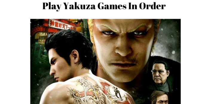 yakuza games in order