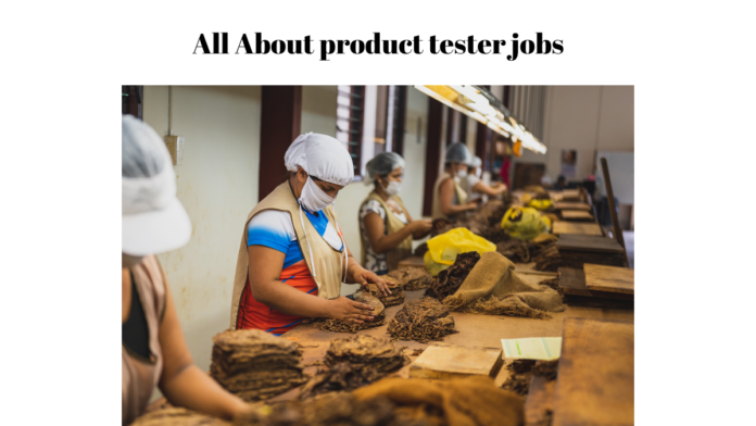 product tester jobs