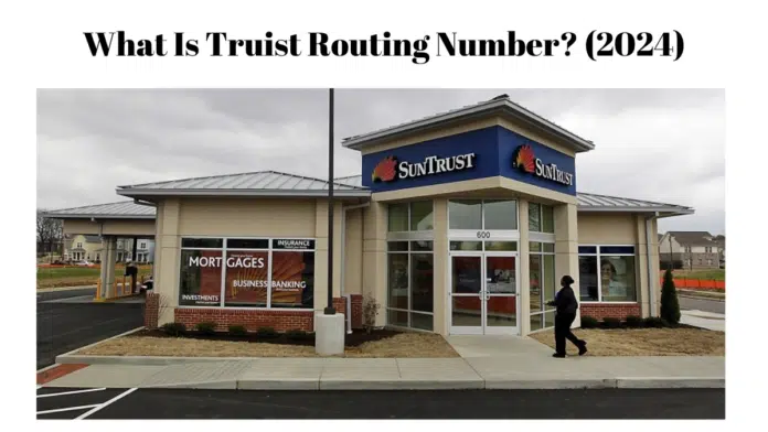 truist routing number